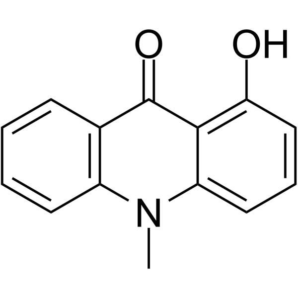 1-Hydroxy-N-methylacridone图片