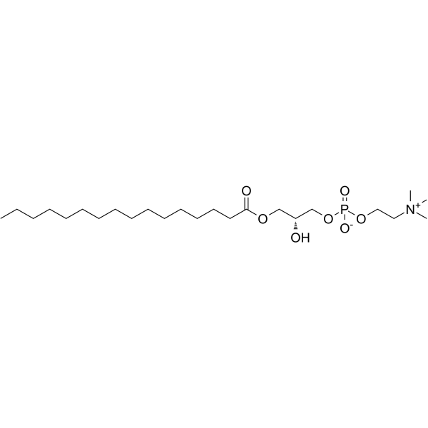 1-Palmitoyl-sn-glycero-3-phosphocholine图片