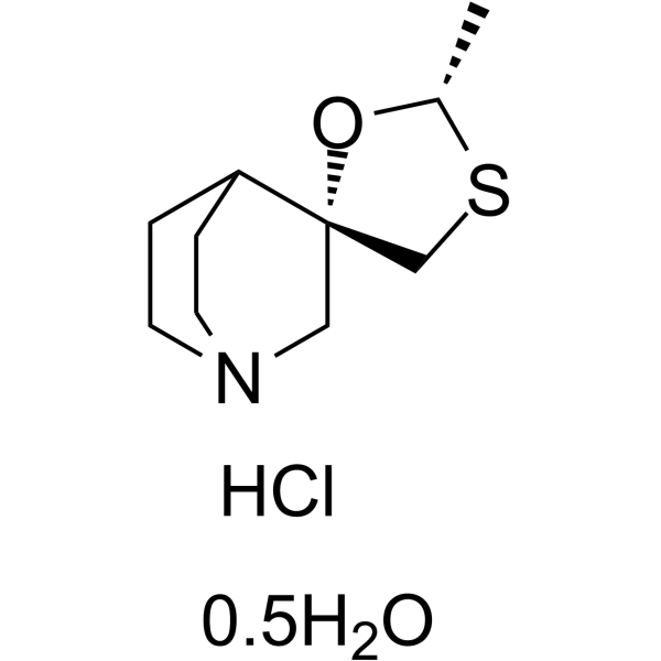 (+)-Cevimeline hydrochloride hemihydrate图片