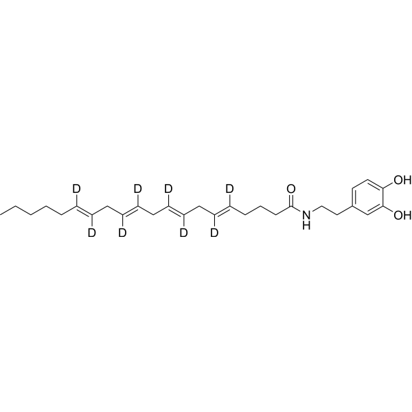 N-Arachidonyldopamine-d8图片
