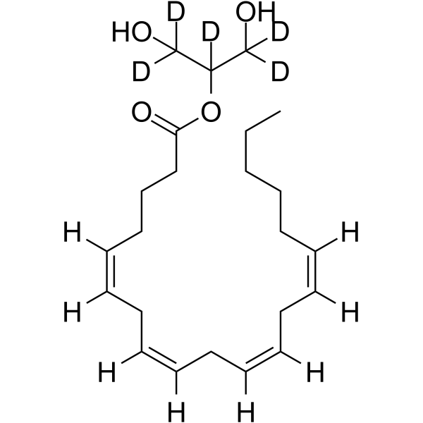 2-Arachidonoylglycerol-d5图片