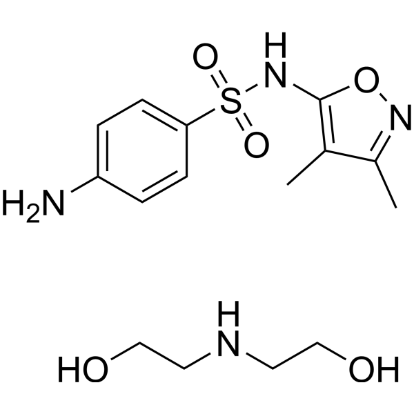 Sulfisoxazole diethanolamine图片