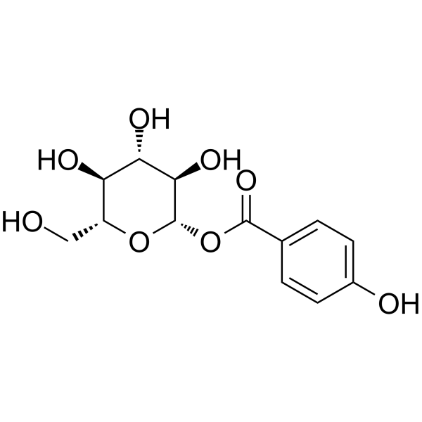 1-(4-Hydroxybenzoyl)glucose图片