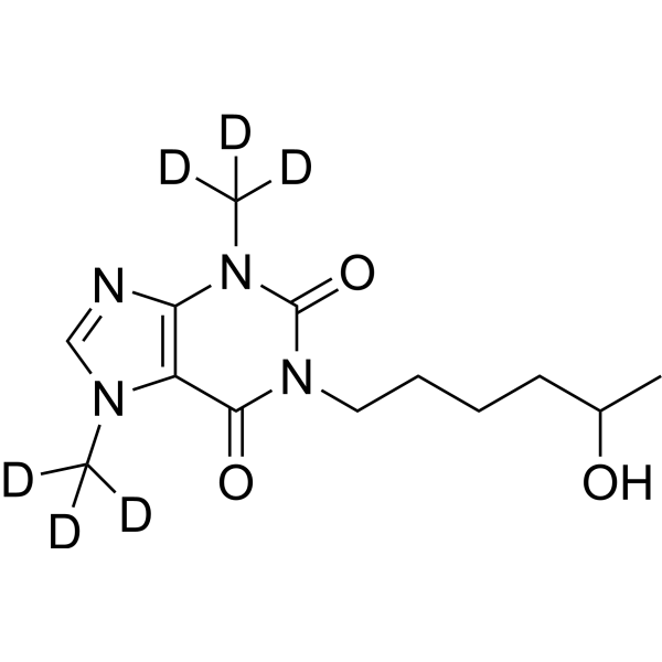 (±)-Lisofylline-d6图片