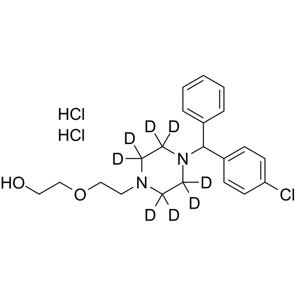 Hydroxyzine-d8 dihydrochloride图片