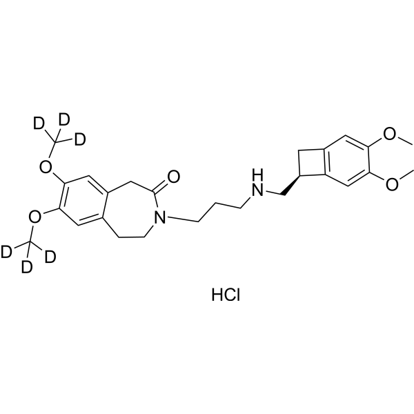 N-Demethyl Ivabradine D6 Hydrochloride图片