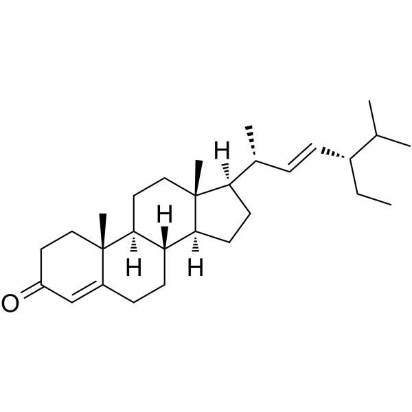 Stigmasta-4,22-dien-3-one图片
