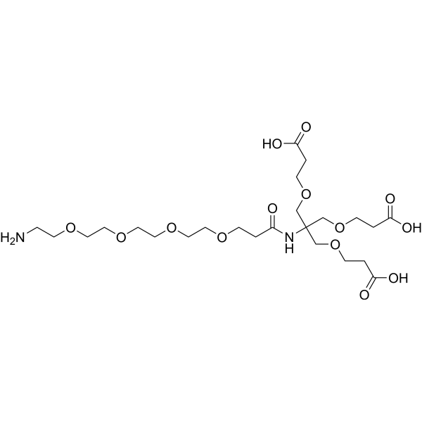 Amine-PEG4-amido-tri-(carboxyethoxymethyl)-methane图片
