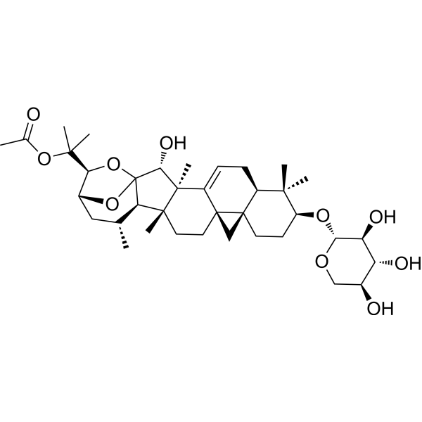 25-O-acetyl-7,8-didehydro-cimigenol-3-O-b-Dxylopyaranoside图片