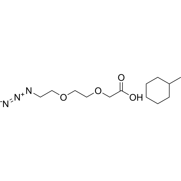 Azido-PEG2-CH2COOH(CHA)图片