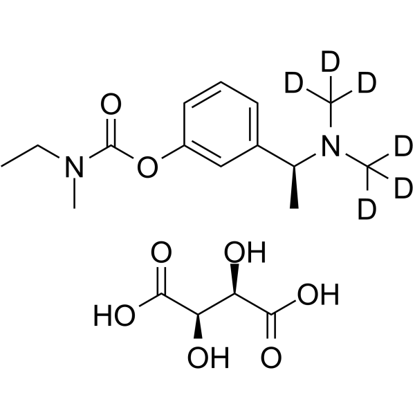 (S)-Rivastigmine D6 tartrate图片