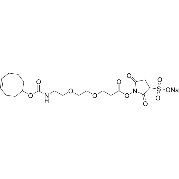 TCO-PEG2-Sulfo-NHS ester sodium图片