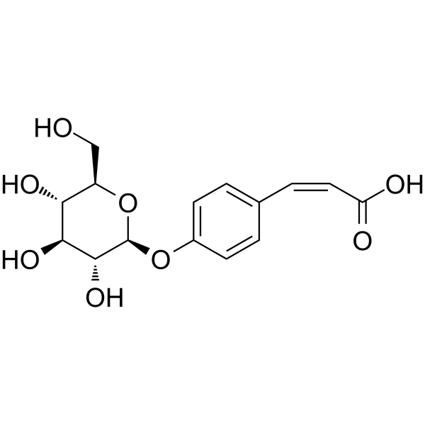 4-O-beta-Glucopyranosyl-cis-coumaric acid图片