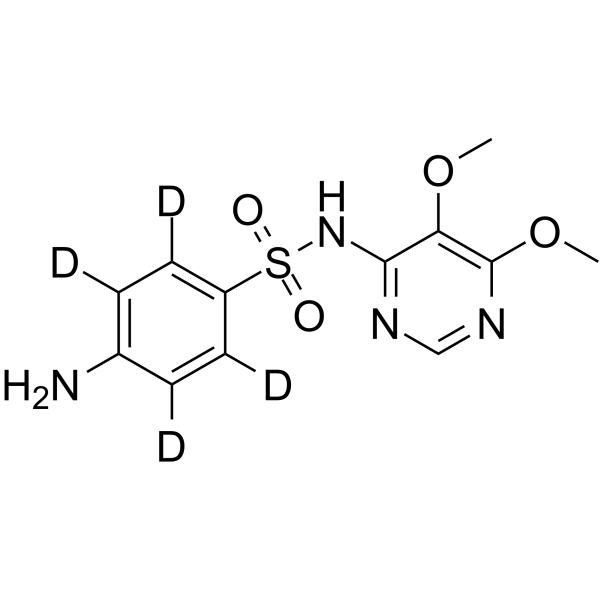 Sulfadoxine-d4图片