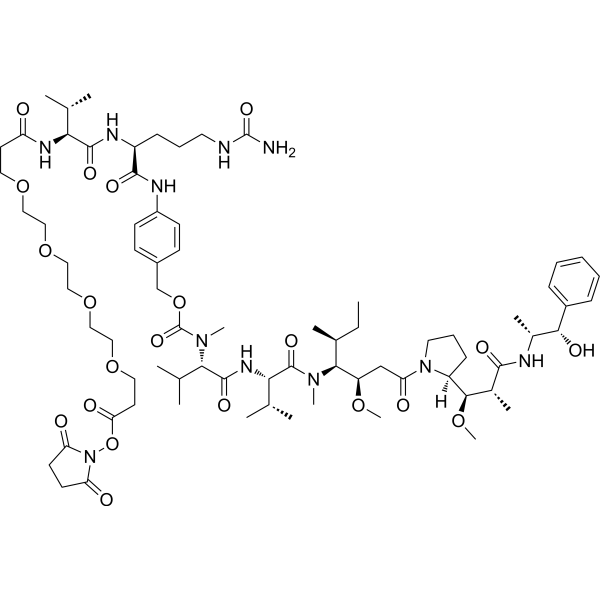 OSu-PEG4-VC-PAB-MMAE图片