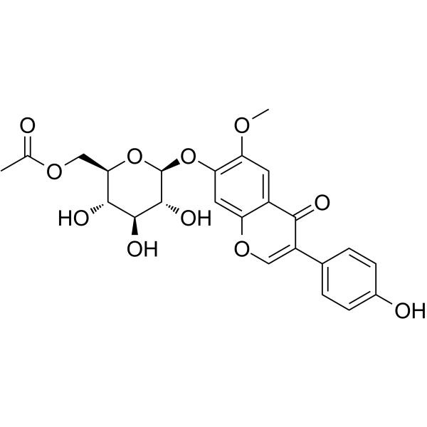 6''-O-Acetylglycitin图片
