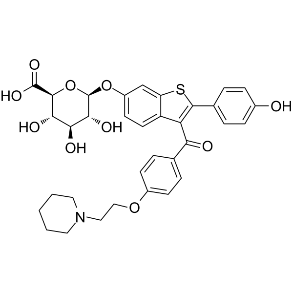 Raloxifene 6-Glucuronide图片