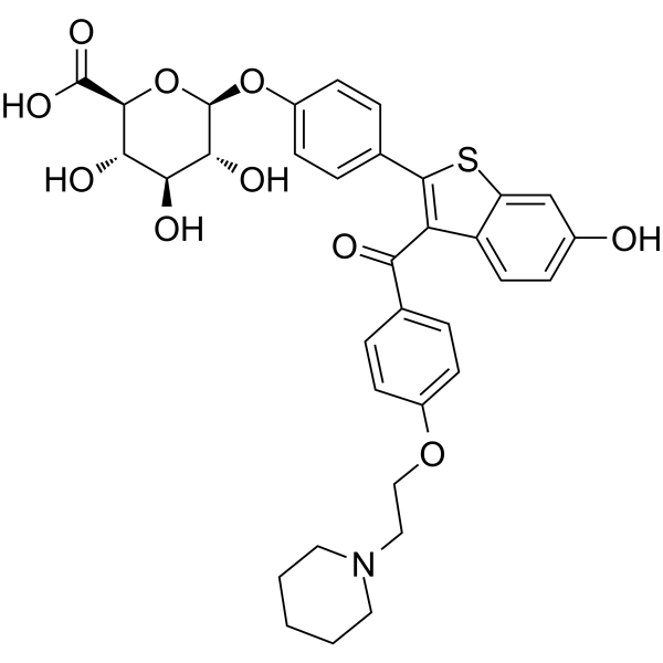 Raloxifene 4'-Glucuronide图片
