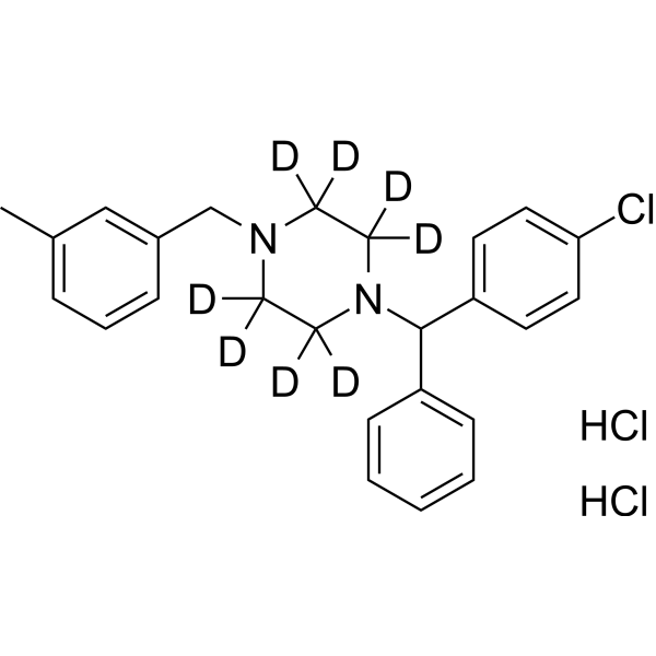 Meclizine-d8 dihydrochloride图片