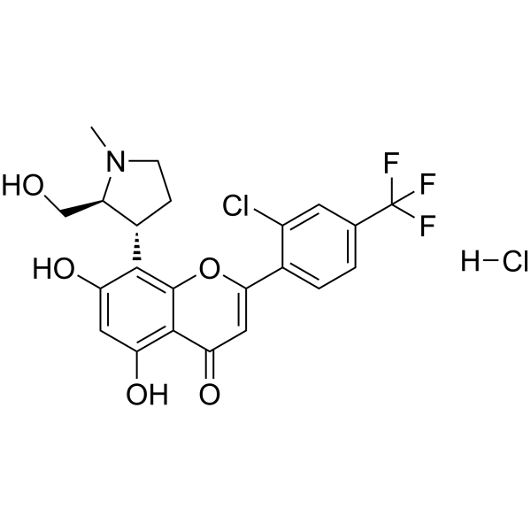 (2S,3R)-Voruciclib hydrochloride图片