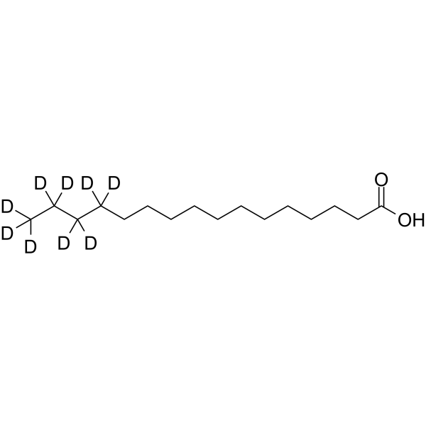 Palmitic acid-d9图片