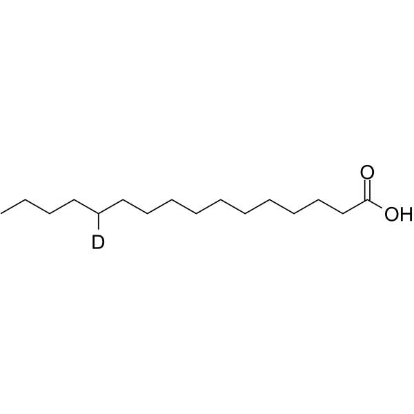 Palmitic acid-d1图片