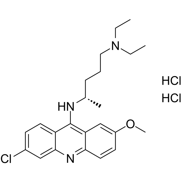 d-Atabrine dihydrochloride图片