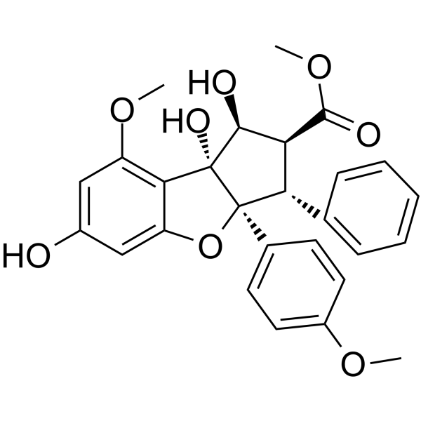 Silvestrol aglycone(enantiomer)ͼƬ