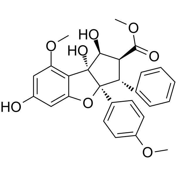 Silvestrol aglycone(enantiomer)图片
