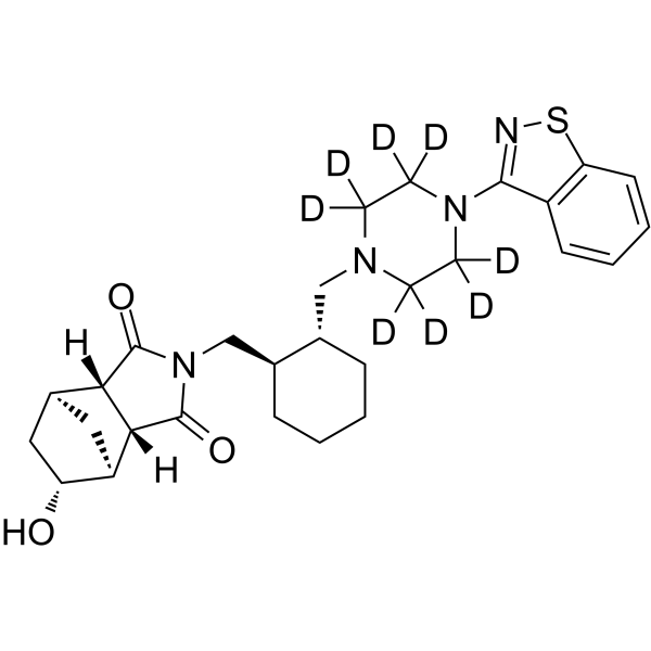 Lurasidone Metabolite 14283-d8图片