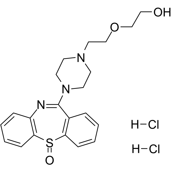 Quetiapine sulfoxide dihydrochloride图片