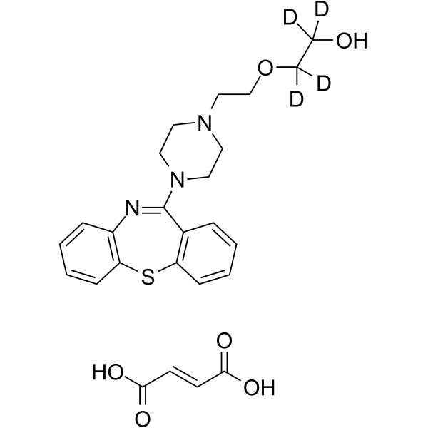 Quetiapine-d4 Fumarate图片