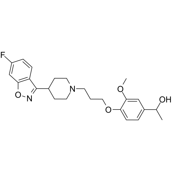 Iloperidone metabolite Hydroxy Iloperidone图片
