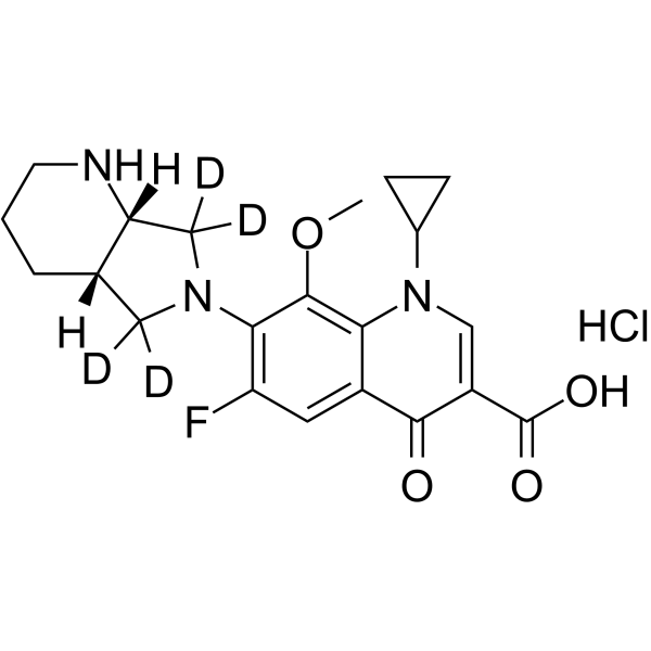 rac cis-Moxifloxacin-d4 hydrochloride图片