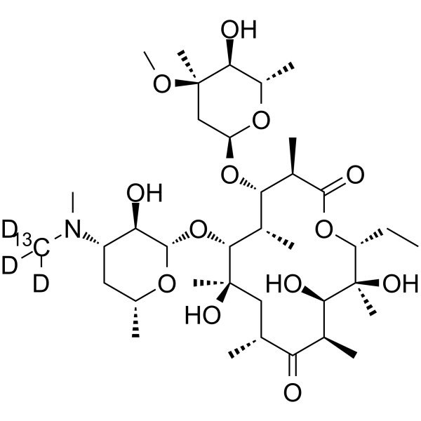 Erythromycin-13C,d3图片