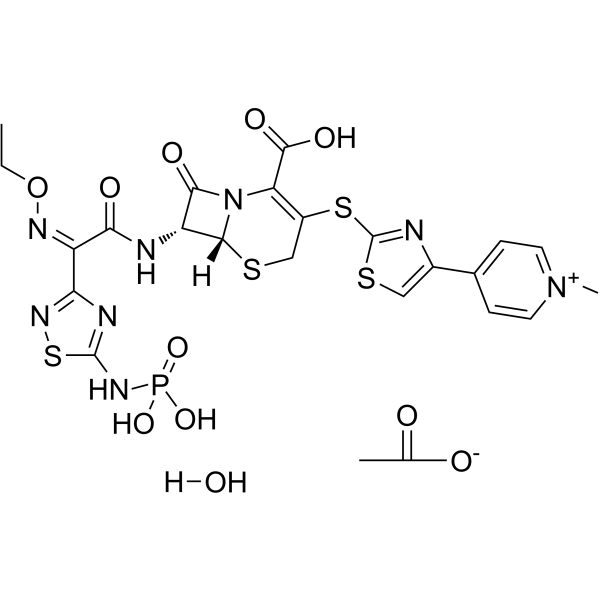 Ceftaroline fosamil(hydrate)(acetate)图片