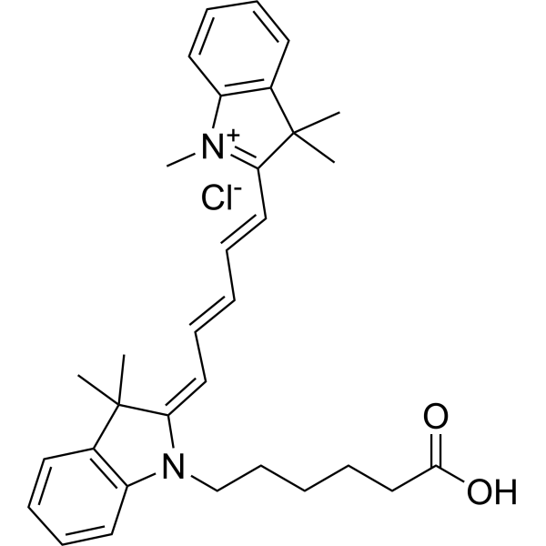 Cyanine5 carboxylic acid chloride图片