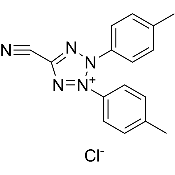 5-Cyano-2,3-di-(p-tolyl)tetrazolium chloride图片