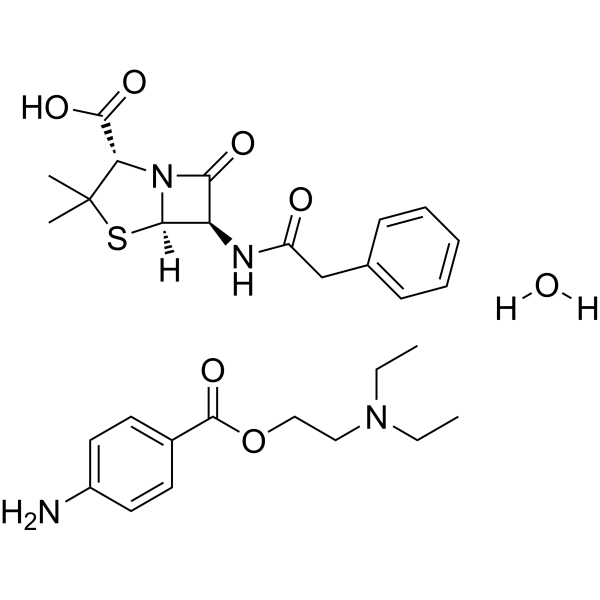 Penicillin G procaine hydrate图片