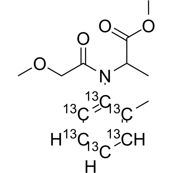 Metalaxyl-13C6图片