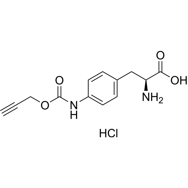 H-L-Phe(4-NH-Poc)-OH hydrochloride图片