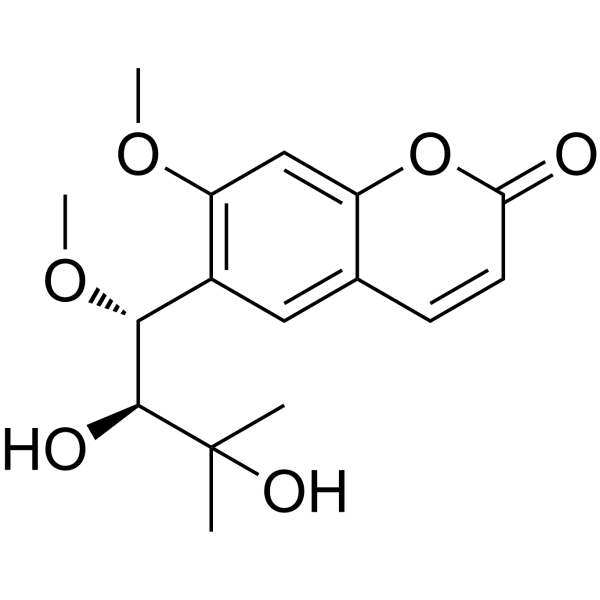 2H-1-Benzopyran-2-one,6-[(1R,2S)-2,3-dihydroxy-1-methoxy-3-methylbutyl]-7-methoxy-图片