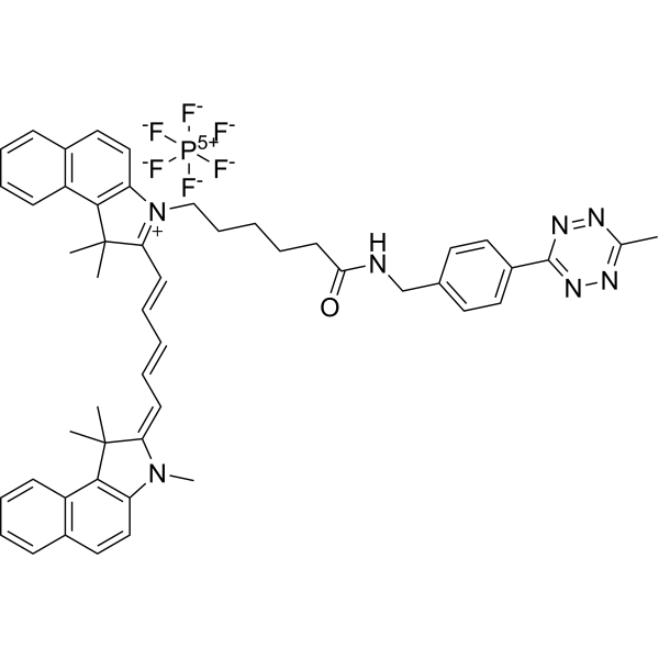 Cyanine5,5 tetrazine图片