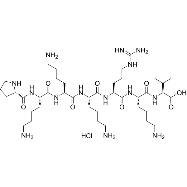 NLS(PKKKRKV)(hydrochloride)图片