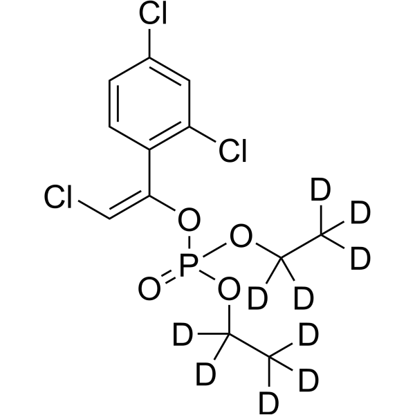 Chlorfenvinphos-d10(Mixture of cis-trans isomers)图片