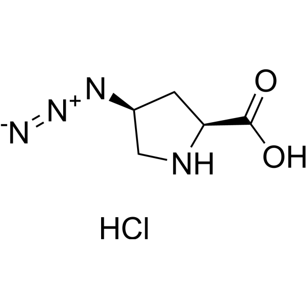 (2S,4S)-H-L-Pro(4-N3)-OH hydrochloride图片