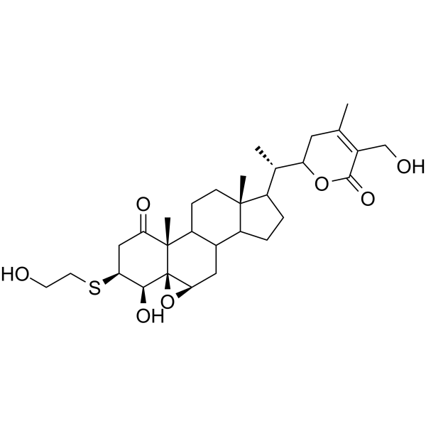 3-(2-Hydroxyethyl)thio withaferin A图片