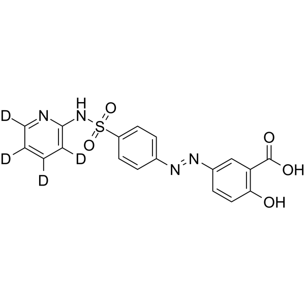 Sulfasalazine-d4图片