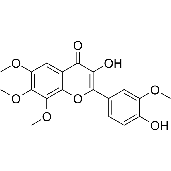 4'-hydroxy-6,7,8,3'-tetramethoxyflavonol图片