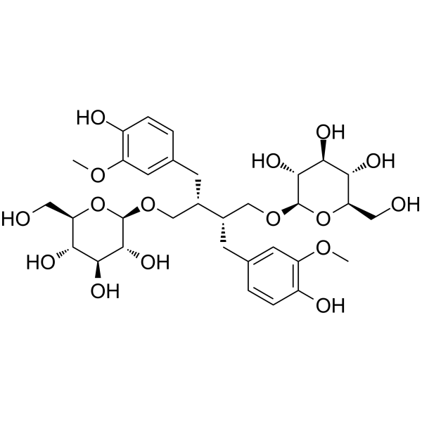 (R,R)-Secoisolariciresinol diglucoside图片